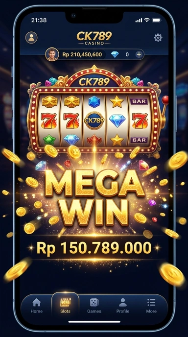 Screenshoot aplikasi ck789 yang menampilkan berbagai kategori aplikasi.